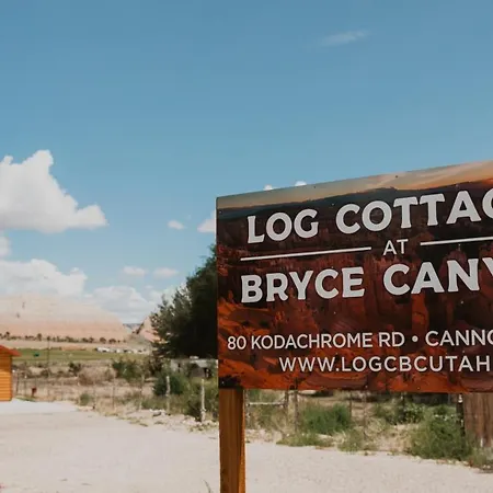 Log Cottages At Bryce Canyon #2 Cannonville Exterior foto
